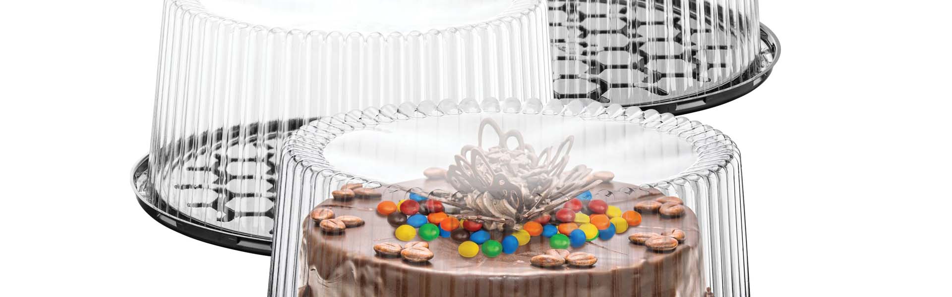 Bases y Domos PET en Saltillo: La Vitrina Perfecta (y Reciclable) para tu Repostería