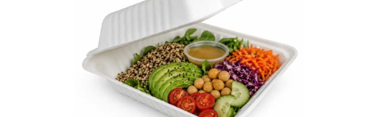 contenedores con bisagra biodegradable