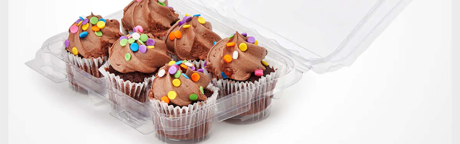 Bisagras Transparentes para Cupcakes en Saltillo: Exhibición y Seguridad para tu Repostería
